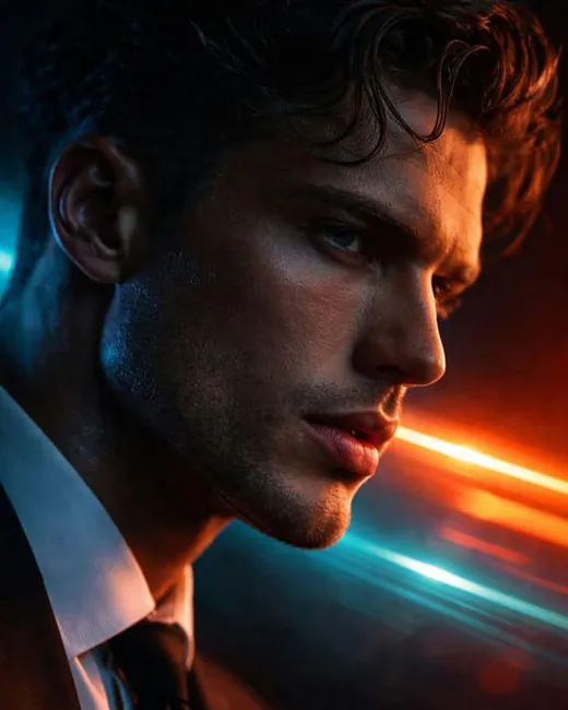 Liam, a confident AI boyfriend character concept for personalized chat